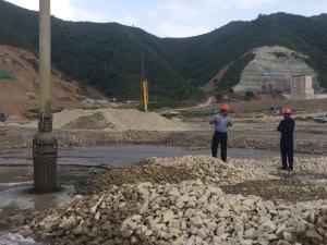 Quality 75W Electrical Vibroflot Machine Ground Improvement Foundation Construction wholesale