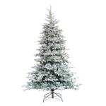 Artificial Xmas Decorations Full Fir Hinged Christmas Tree With Brown Trunk