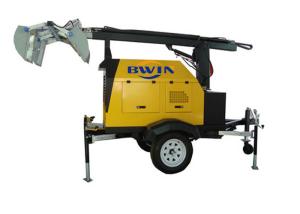 Quality Trail mobile emergency generator light tower 4 x 400w metal halide lights wholesale