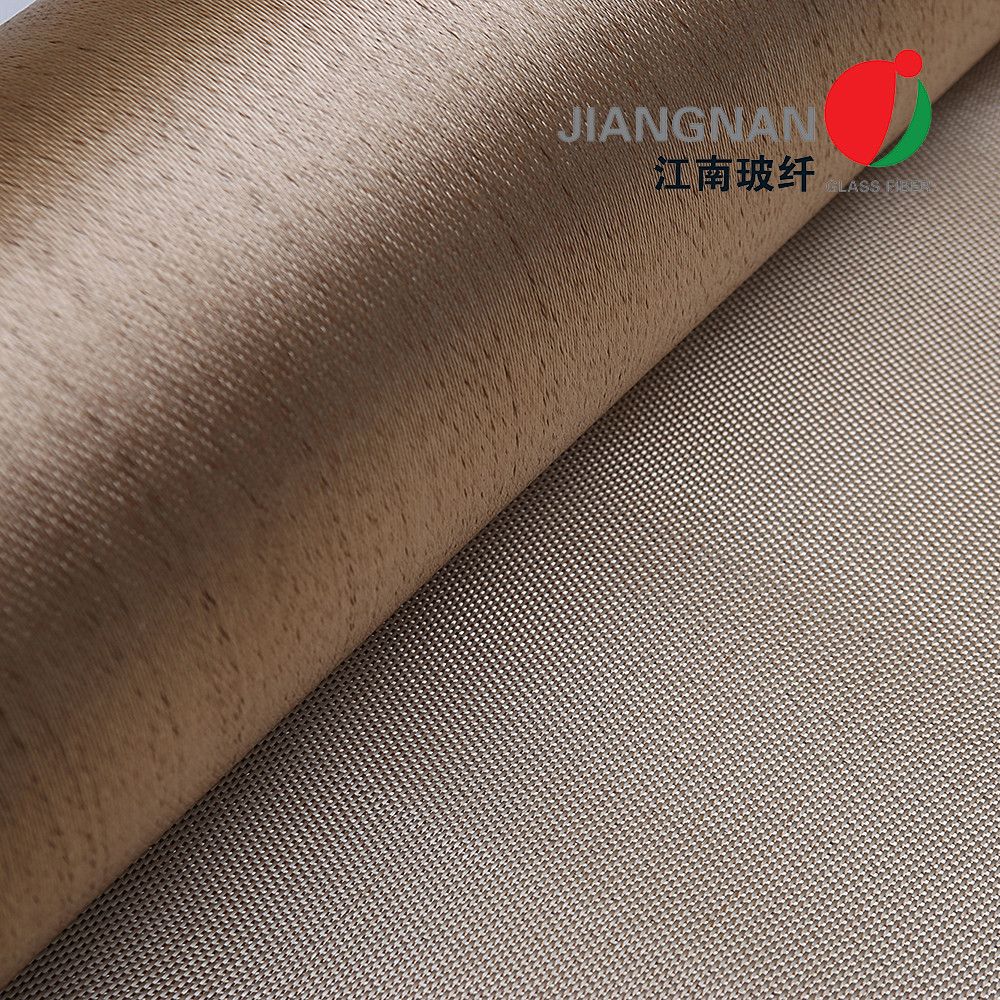 Satin Weave Woven Fiberglass Cloth 0.8mm Fireproof Fiberglass Fabric