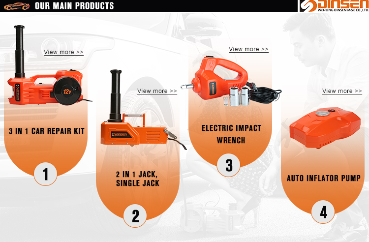 12V Electric Air Impact Wrench , 340N.M Corded Torque Wrench
