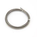 5mm - 10mm Ss 316 304 Stainless Steel Wire Rope 1x37 Invisible Grille Material
