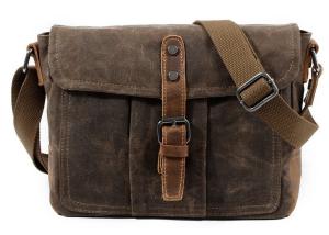 Quality Brown Waterproof Luxury Leather Laptop Briefcase Mens With Handle wholesale
