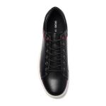 PU Upper Antiskid Black Casual Loafers Breathable For Adult
