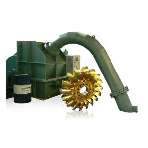 Quality Vertical 100m Head Pelton Hydro Turbine 50HZ On Gird 5000RPM wholesale