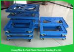 Big Capacity Moving Equipment Dolly , Furniture 4 Wheel Moving Dolly Virgin PP