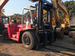 Quality Cheap 20 Ton Used Industrial Forklifts , Diesel Powered Forklift Mitsubishi FD200 wholesale