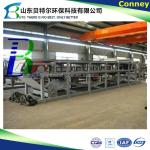 Home Carbon Steel or SS Gypsum Dewatering Machine with Popular Vacuum Belt