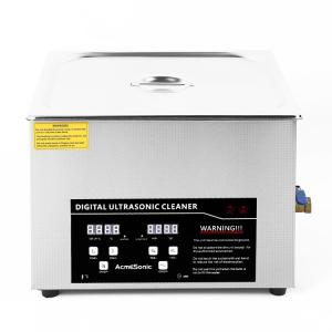 Quality Powerful 15L Digital Ultrasonic Cleaner with 400W Heating SUS 304 wholesale
