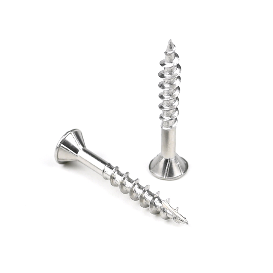 Ruspert Finish 25mm Phillips Flat Head Wood Chipboard Screw for Furniture Installation