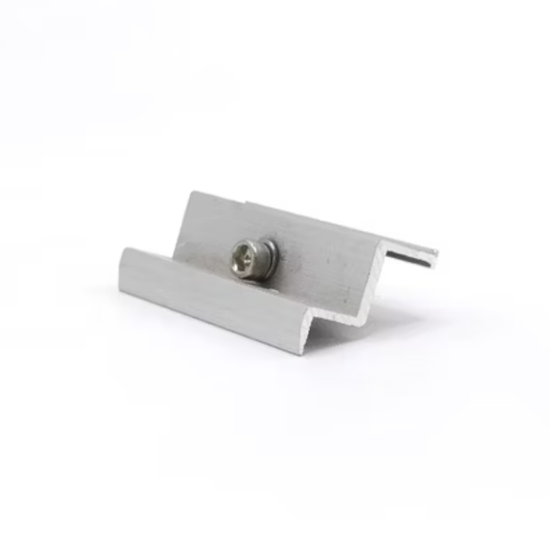 Aluminium Solar Panel Roof and Ground Mounting Rapid End Clamp