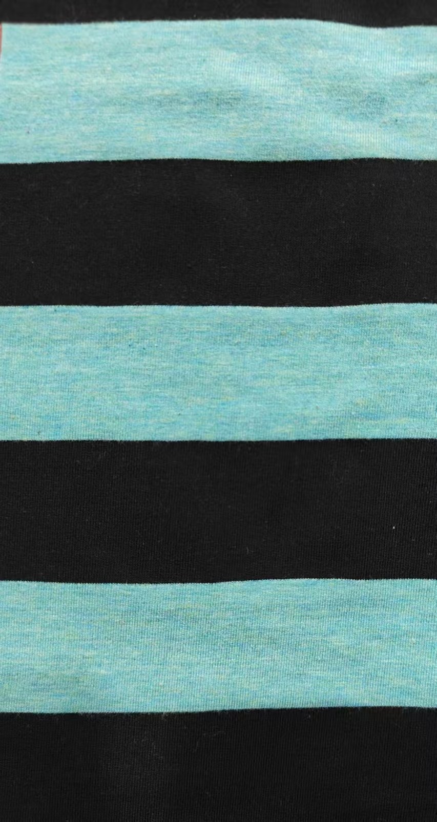 Skin-Friendly And Comfortable Elastic Striped Material Fabric For T-Shirt
