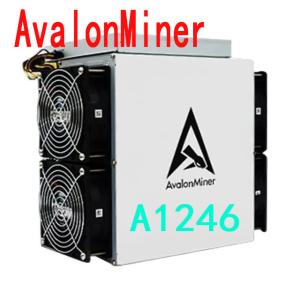 Quality 42W/TH Canaan Avalon A1246 83T 3420W LTC Miner Machine wholesale