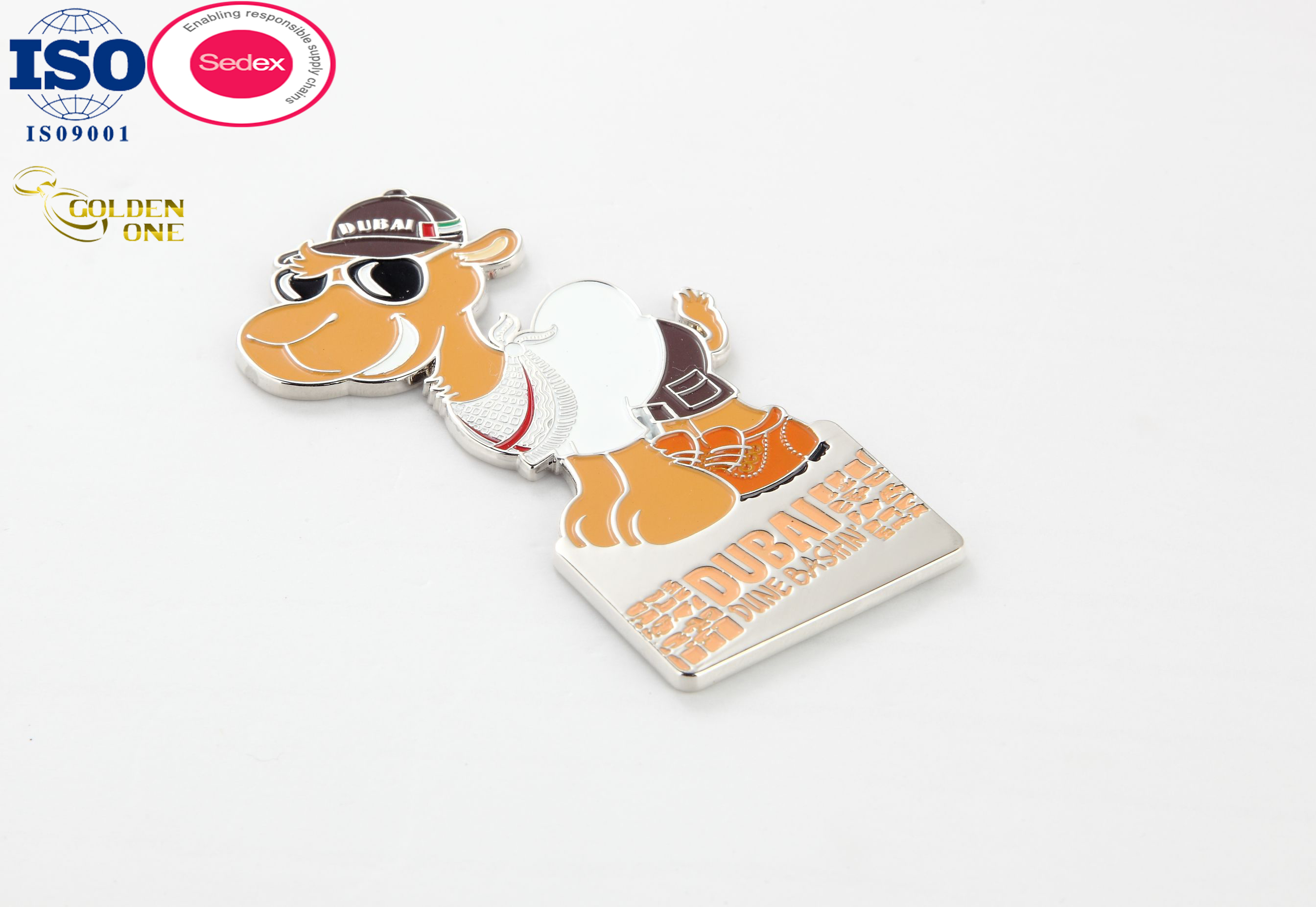 Wholesale Custom Logo Stylish 3D PVC Promotional Decorative Refrigerators Magnet Soft Rubber Fridge Magnets With Bottle Opener