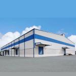 Large Span Steel Structural Warehouse , Prefabricated Steel Frame Houses