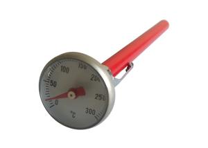 Quality Small Dial Bimetallic Candy Deep Fry Thermometer Instant Read With Pocket Sleeve wholesale