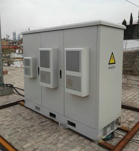 Quality Three Compartment Fiber Optic Cabinet Galvanized Steel For Outdoor wholesale