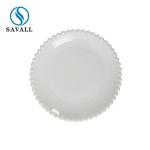 Retro White Pearl Edge European Western Ceramic Dinnerware Sets