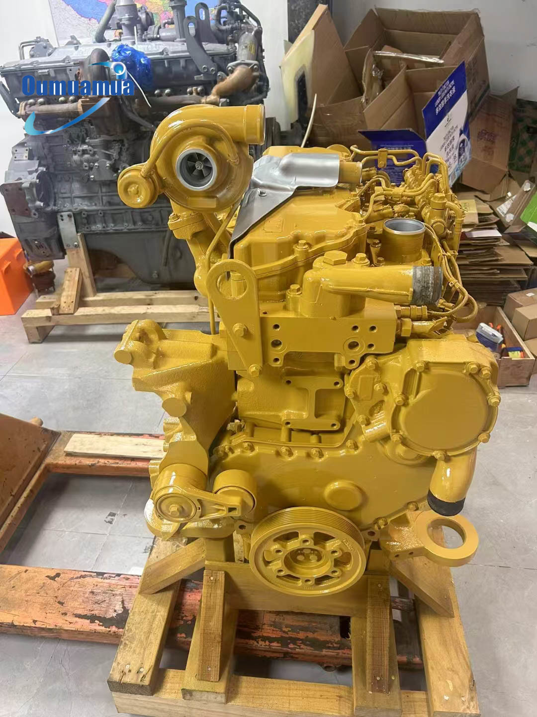 Caterpillar 320GC C4.4 EFI Excavator Motor Engine Assembly Replacement