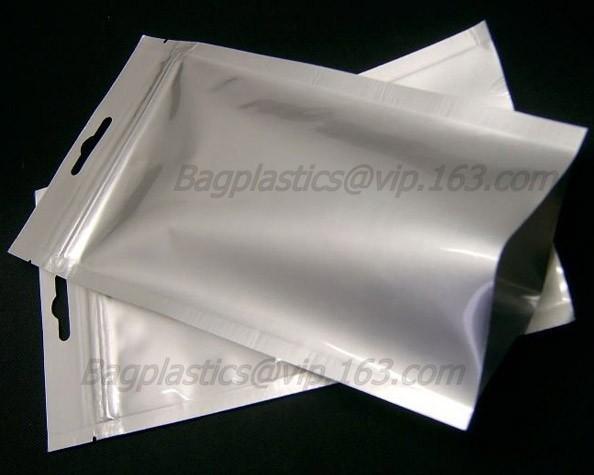 Printed Custom Plastic Green Tea Bag, Flat Bottom Metalized Skinny Tea Packing