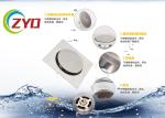 SS Bathroom Floor Drain Polished Surface Treatment Anti Return Water