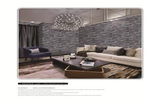 Quality PVC vinyl wallpaper modern style removeable 3D effect washable waterproof wholesale