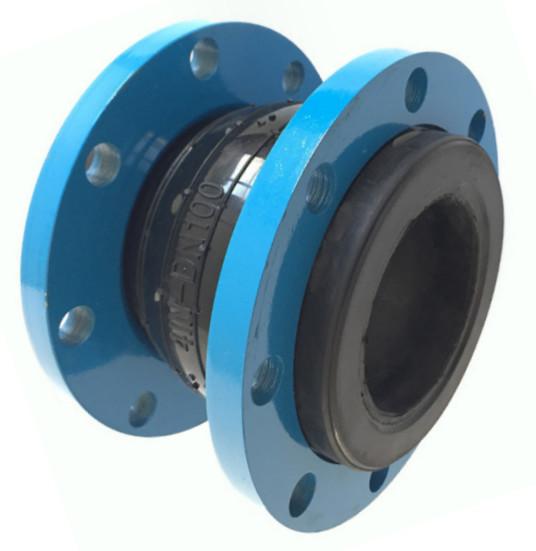 OEM Single Sphere Expansion Bellows Rubber Carbon Steel Flanged Rubber Flex