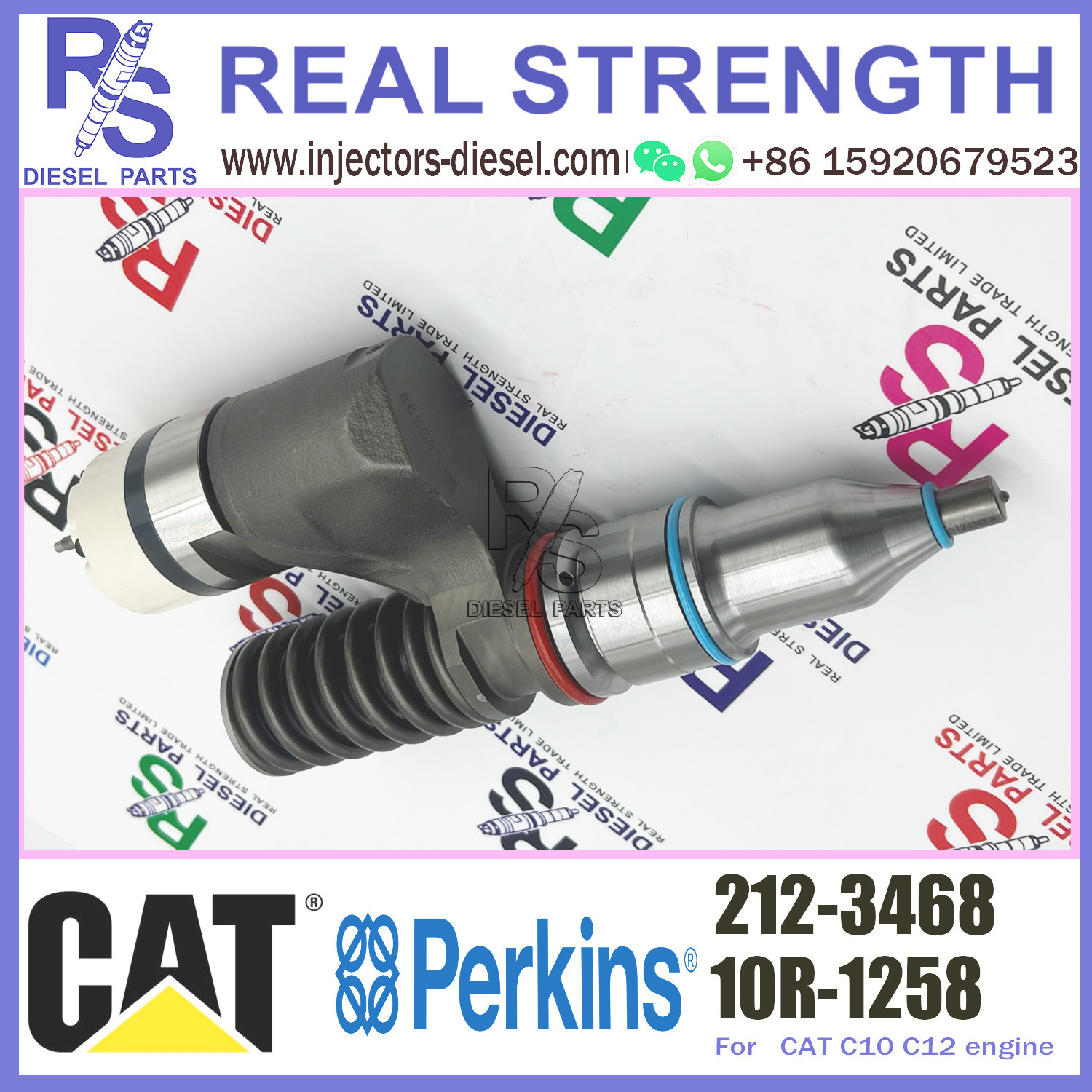 317-5278 Diesel Pump Injectors 350-7555 229-1631 212-3468 For CAT C10 C12