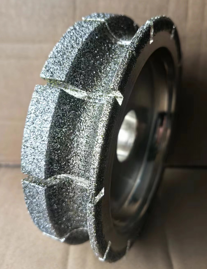 Electroplated Diamond Profiling Wheels Marble Grinding Wheel For Stone Edge Shaping