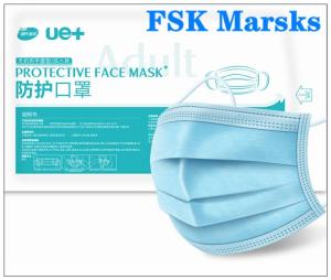 Quality Non Woven Disposable Medical Mask Blue Surgical Mouth Mask 3 Layer For Hospital wholesale