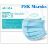 Buy cheap Non Woven Disposable Medical Mask Blue Surgical Mouth Mask 3 Layer For Hospital from wholesalers