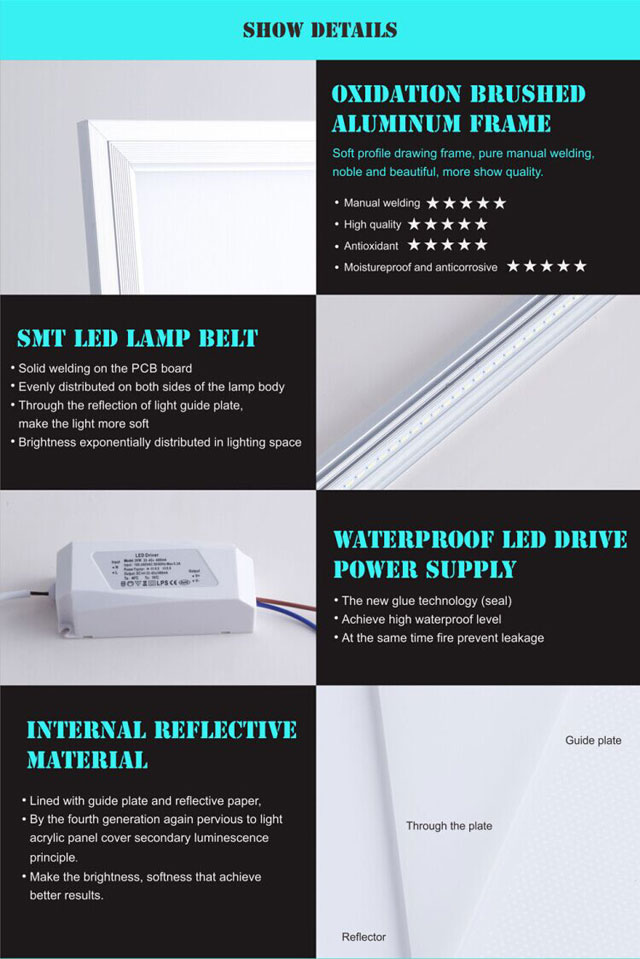 60W 1200x600 led panel light qualified wholesaler