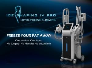 Quality 4 handles cryolipolysis weight loss body contouring body slimming cool sculpting weight loss cryoliplysis machine wholesale