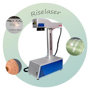 Quality Portable 20W / 30W Metal Plastic Mini Laser Marking Machine wholesale