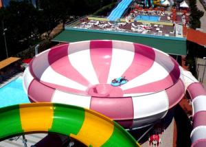 Quality Fiberglass Material Huge Water Slide Water Play Equipment Erosion Resistant wholesale