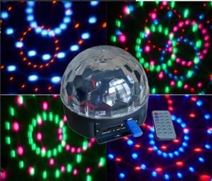 Quality Ray music magic crystal ball /LED stage light/ ktv effect light wholesale