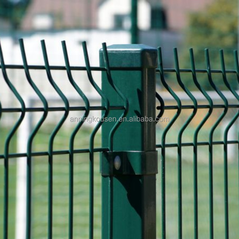 Affordable PVC and Mesh Fence Metal Type Steel Fencing Wire