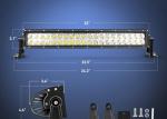 12 Volt 22 Inch Led Light Bar Driving Lights Front Bumper Mounting