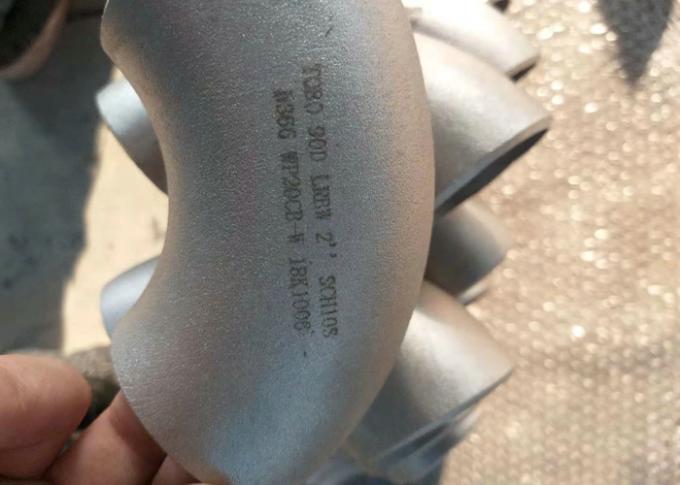 Connection Nickel Alloy Pipe Fittings 90Deg LR Elbow 1/2" SCH40S B366 WP20CB-W
