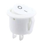 Red Black ON/OFF Round Rocker Toggle Switch 6A/250VAC 10A 125VAC Power switch