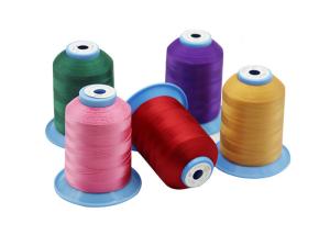 Quality Stretch Synthetic Sewing Thread , 66 Nylon Bonded Thread Low Elongation wholesale