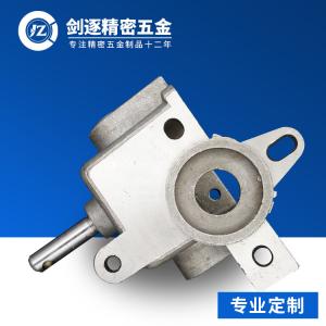 Quality Electric industrial 450 fan part Aluminium motor gear box with motor shaft wholesale