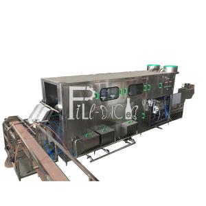 Quality 3400*1000*1750 SUS304 18.9L 300 BPH Gallon Water Plant wholesale