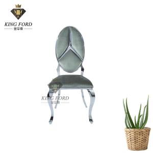 Quality OEM Wedding 1mm Stainless Steel Chairs For Dining Table wholesale