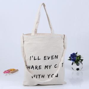 Quality Custom Printed Organic shopping small tote drawstring canvas cotton bag wholesale