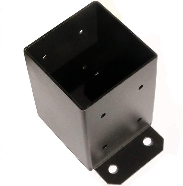 INCH Measurement System 4*4inch Ground Power Pergola Base Wood Fence Post Anchor