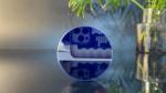 Gemstone Crystal Jewelry Blue Sapphire Glass Windows Lens Watch Case
