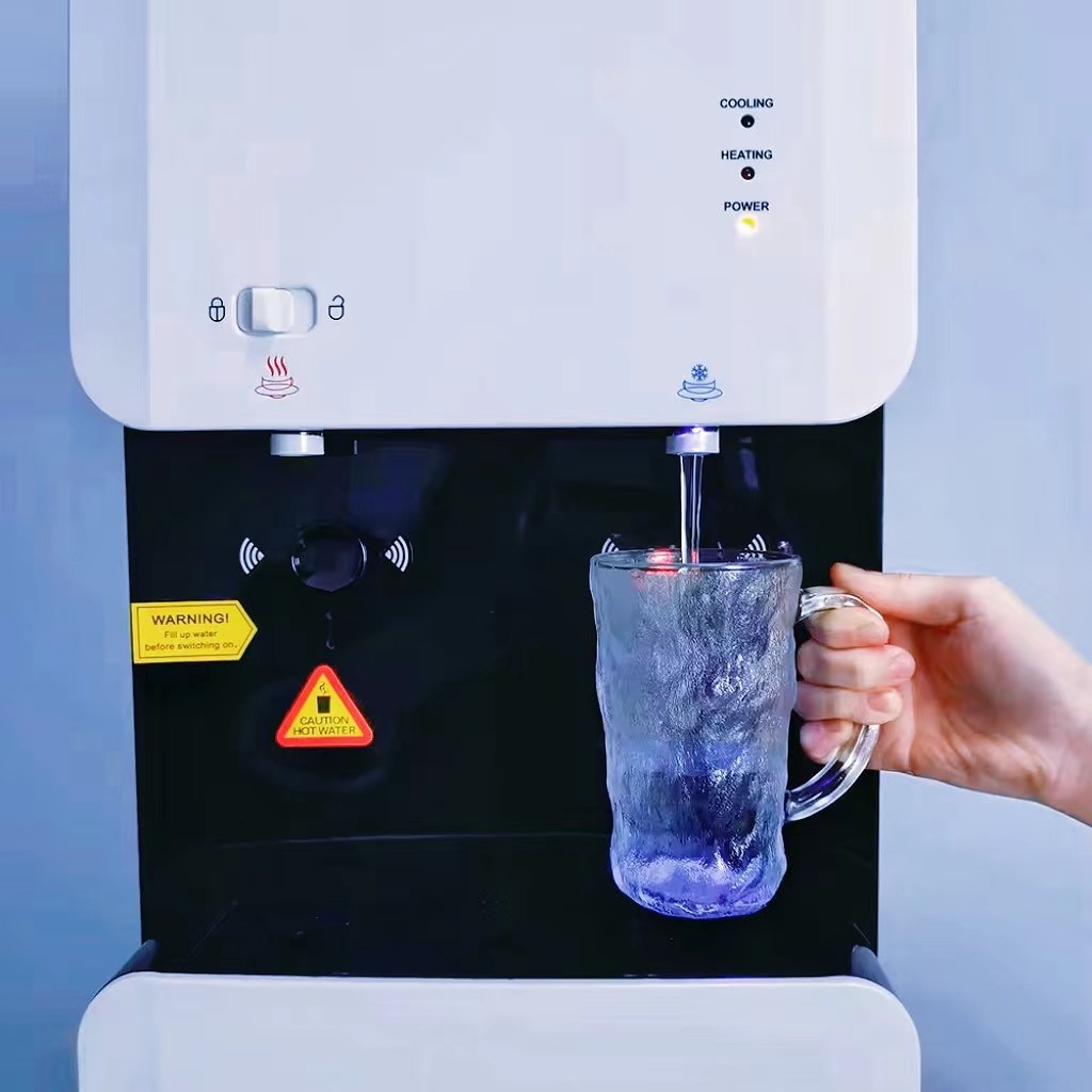 Compressor Cooling Touchless Water Dispenser for Effortless Hygienic Water Dispensing