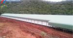 Prefabricated Light Weight Steel Structure Chicken House Shed ISO9001 CE