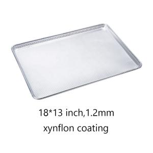 Quality 13*18 inch 1.2mm aluminum tray coating pan non-stick pan meat pan hot tray wholesale